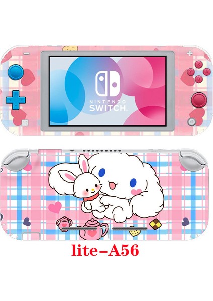 Nintendo Switch Lite Serisi Çizgi Film Çıkartmaları A56 Ile Uyumlu (Yurt Dışından)