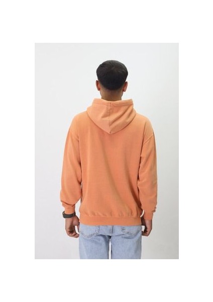 Eskitme Desenli Unisex Hoodie Sweatshirt fırsatları