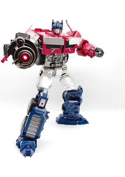 Transformers Büyütülmüş Alaşım Komutan Optimus Prime Erkek Maket Oyuncak 30CM (Yurt Dışından)