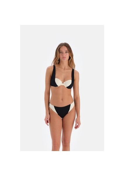 Siyah 3113BK Balenli Bikini Tk.
