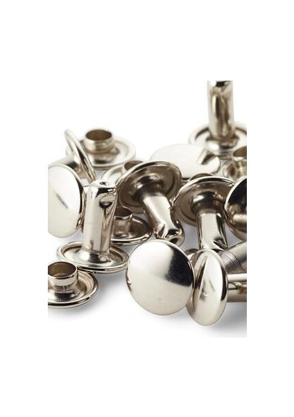 11 mm Siyah Rivet - 36 Numara Rivet Trok Aparatsız Malzeme Paketi - 100 Adet - Paslanmaz Pirinç