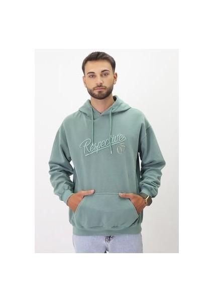 Eskitme Desenli Unisex Hoodie Sweatshirt fiyatları