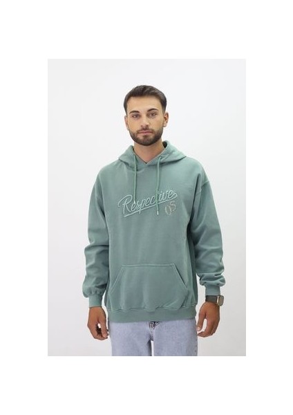 Eskitme Desenli Unisex Hoodie Sweatshirt fırsatları