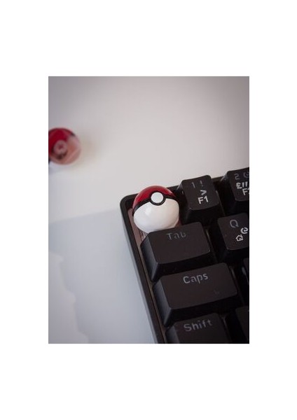 Pokeball Mekanik Klavye Tuşu Artisan Keycap Gamer Aksesuar Buffed fiyatları