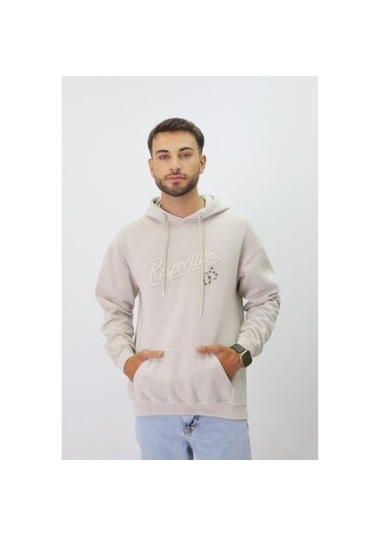 Eskitme Desenli Unisex Hoodie Sweatshirt fırsatları