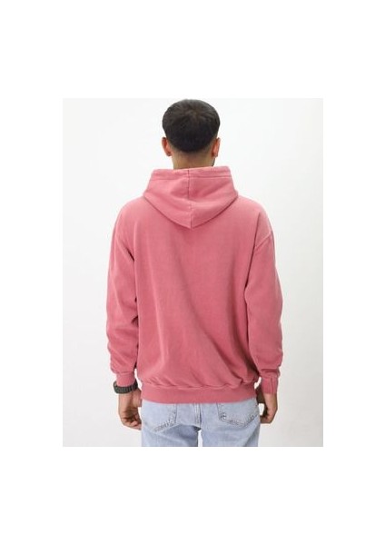 Eskitme Desenli Unisex Hoodie Sweatshirt fiyatları