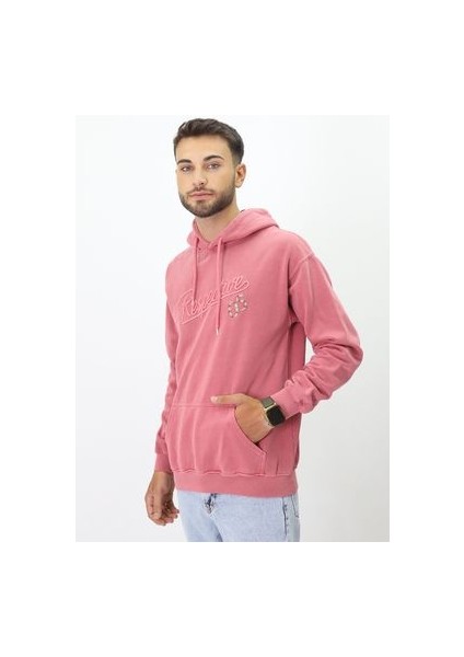 Eskitme Desenli Unisex Hoodie Sweatshirt modelleri