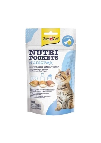 Nutripockets Kedi Ödülü Junior Mix 60GR
