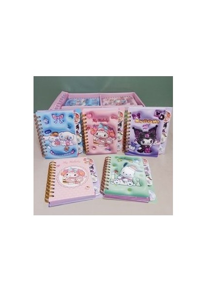 Cocherry Sanrio Kuromi Ayraçlı Not Defteri 1 Adet fırsatları