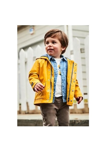 Erkek Bebek Parka Mont Sarı 2470 fiyatları