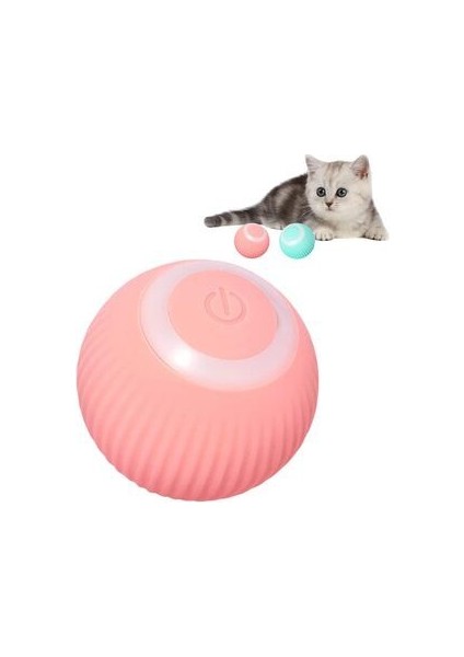 Akıllı Kedi Topu, Kendinden Hareketli Kedi Oyuncağı, Interaktif Kedi Köpek Topu, Kedi Topu