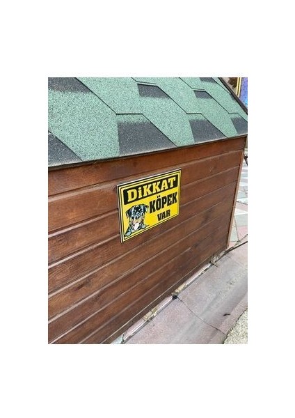 Dikkat Köpek Var 30 x 20 cm Polikarbon