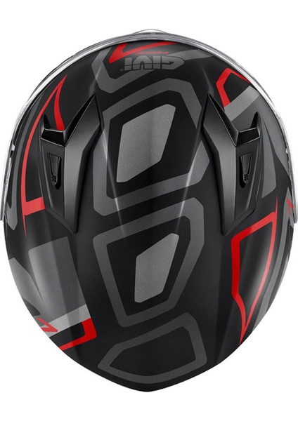 50.7 Proton Mat Tıtanıum-Kırmızı Kask modelleri