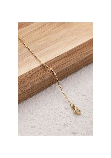 1mm Çelik Dokulu Fermuar Model Zincir Bileklik 18-21CM Kadın Kullanıcı İçin Kararmaz fırsatları