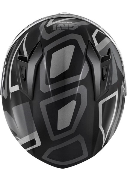 50.7 Proton Mat Tıtanıum-Siyah Kask