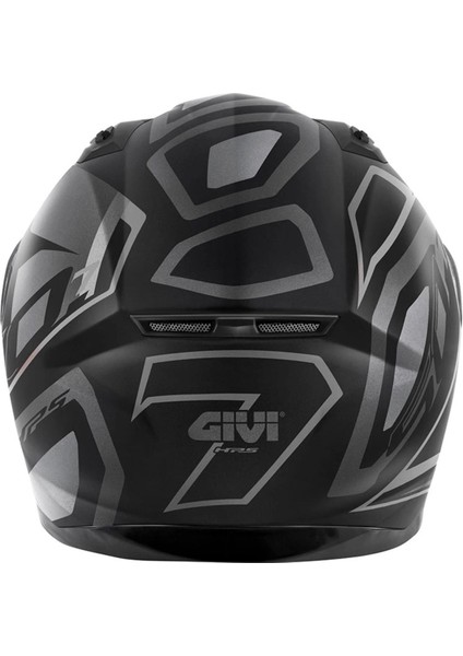 50.7 Proton Mat Tıtanıum-Siyah Kask