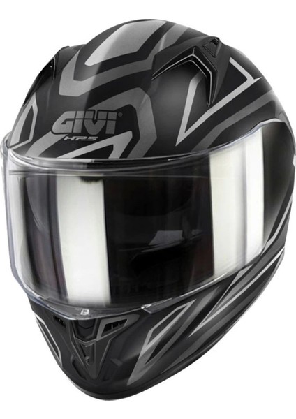 50.7 Proton Mat Tıtanıum-Siyah Kask