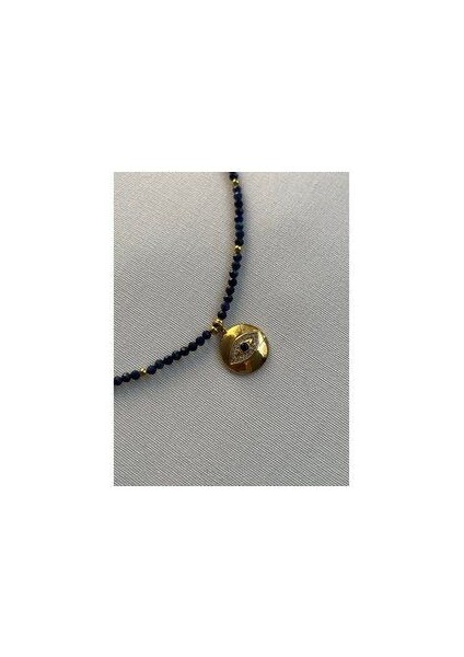 Eyeblue - Lapis Lazuli Doğal Taş Kolye fiyatları