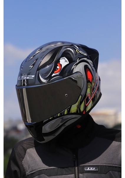 Rapıd 2 Race Spox Gri-Kırmızı Kask