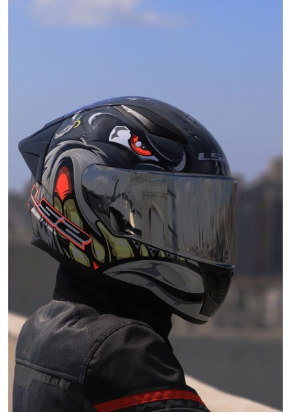 Rapıd 2 Race Spox Gri-Kırmızı Kask