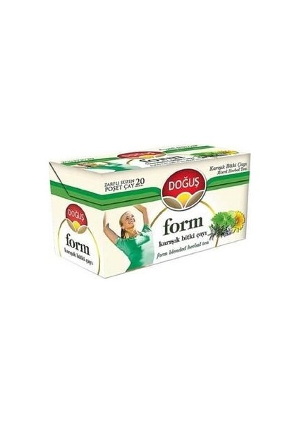 Form Bitki Çayı Karışık 20'li Poşet Çay