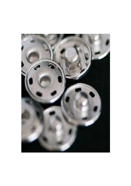 Dikme Çıtçıt-15 MM-6ADET-GÜMÜŞ Renk (nikel free)