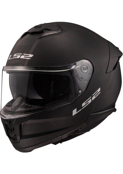 Stream 2 Mat Siyah Güneş Vizörlü Motosiklet Kaskı