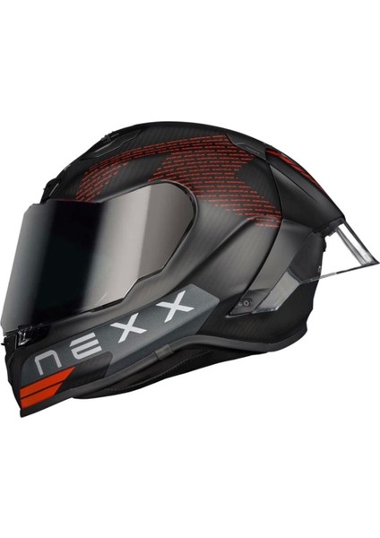 X.R3R Pro Fım Evo Mat Karbon-Siyah Kask