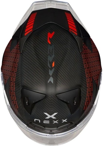 X.R3R Pro Fım Evo Mat Karbon-Siyah Kask