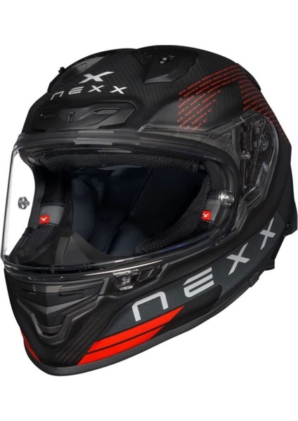 X.R3R Pro Fım Evo Mat Karbon-Siyah Kask