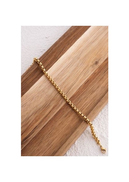 Çelik Top Zincir Halhal Günlük Kullanıma Uygun Yuvarlak Halka Zincir Halhal 3mm 22CM 3cm modelleri