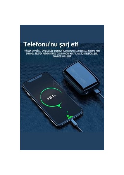 M19 Bluetooth Android Ios Harmonyos Uyumlu Kulak Içi Kulaklık