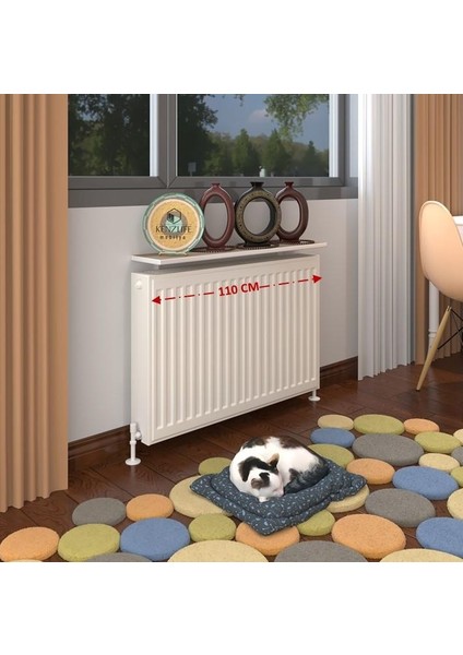 Kenzlife petek üstü raf dresuar golden boy crd 110*24 tekli kitaplık duvar rafı 110 cm uzunluk