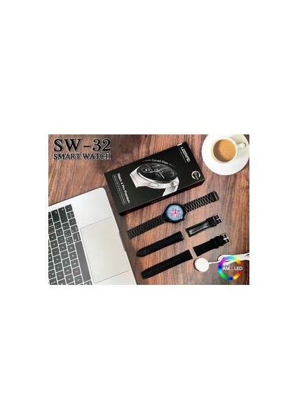 Leerfei Sw-32 Android Ios Harmonyos Uyumlu Erkek Akıllı Saati