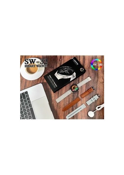 Leerfei Sw-32 Android Ios Harmonyos Uyumlu Erkek Akıllı Saati