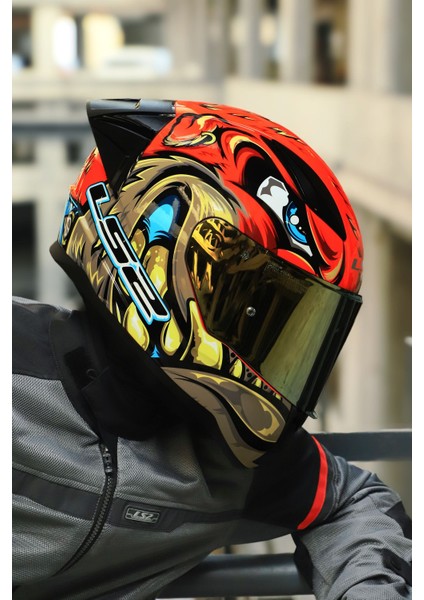 Rapıd 2 Race Spox Kırmızı-Gri Kask indirimleri