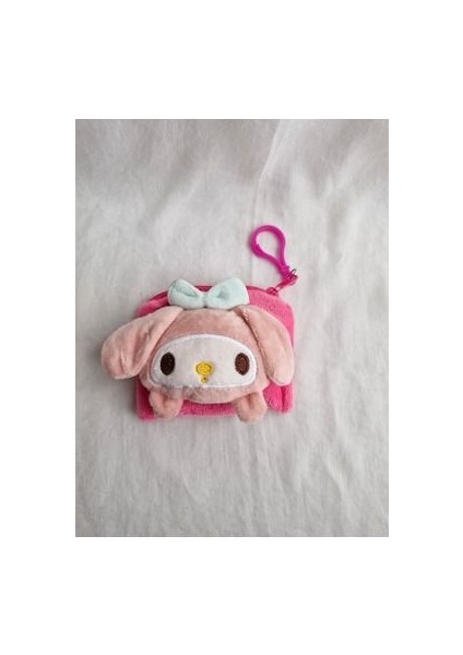 Beyazdükkan Sanrio Karakterleri Kuromi My Melody Cinomonroll Pompompurin Pelüş Cüzdan Aksesuar