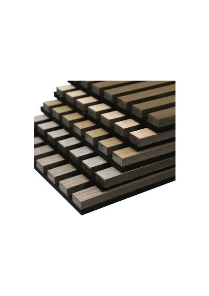 60X280 cm Akustik Ahşap Duvar Paneli