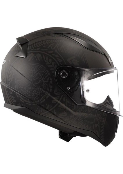 Rapıd 2 Takaroa Mat Sıyah Kask M