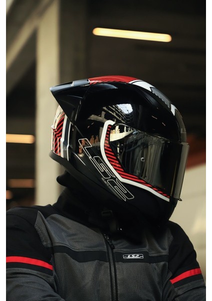 Rapıd 2 Race Extra Beyaz-Kırmızı Kask