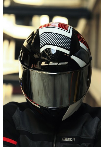 Rapıd 2 Race Extra Beyaz-Kırmızı Kask