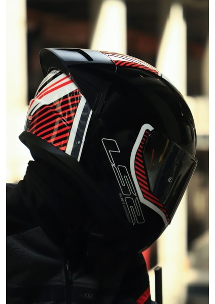 Rapıd 2 Race Extra Beyaz-Kırmızı Kask