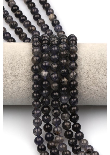 Iyolit Doğaltaş Dizi 8 mm Küre Kesim