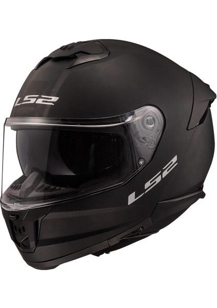 Stream 2 Mat Siyah Kapalı Motosiklet Kaskı