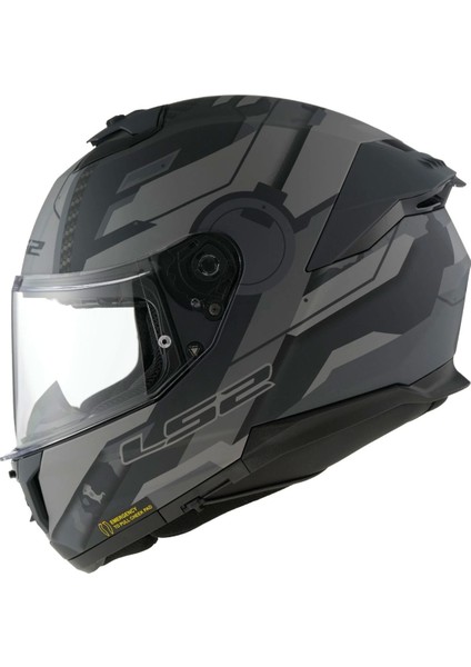 Sstream 2 Shadow Mat Tıtanıum-Gri Kask