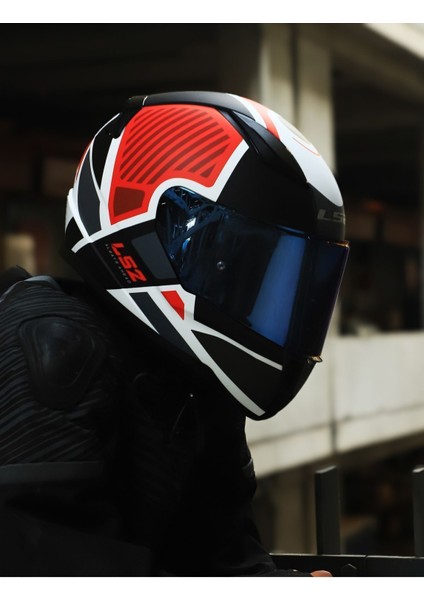 Rapıd 2 Grıd Mat Beyaz-Kırmızı Kask indirimleri