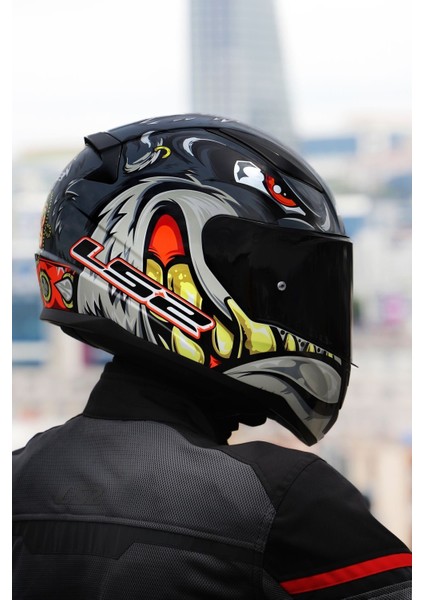 Rapıd 2 Spox Gri-Kırmızı Kask indirimleri