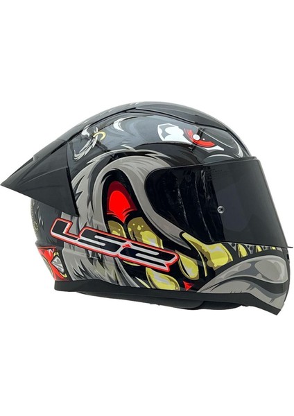 Rapıd 2 Spox Gri-Kırmızı Kask Siyah Cam+Spoiler indirimleri