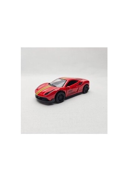 1:32 Ferrari 488 Dıe Cast Çek Bırak Koleksiyon Araba