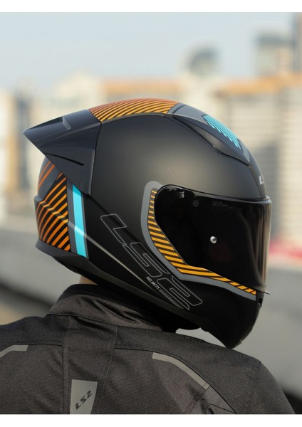 Rapıd 2 Race Extra Mat Gri-Neon Turuncu Kask fiyatları